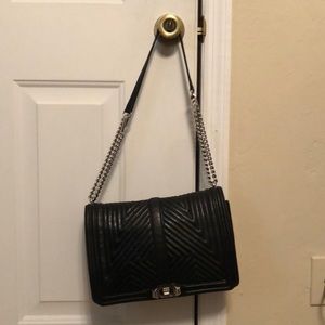 Rebecca Minkoff Geo Quilted Love Crossbody bag